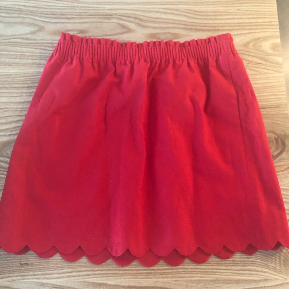 Red banana republic skirt